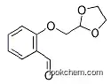 Molecular Structure of 23145-22-4 (2-([1,3]Dioxolan-2-ylmethoxy)-benzaldehyde)
